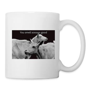 You smell so good - Tasse - Weiß - Rechts