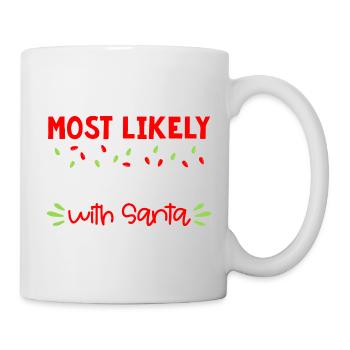 Most Likely to Get Sexy with Santa - Mug - white - Right