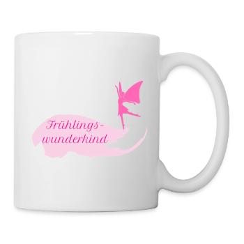 Frühlingswunderkind Wortschätze vergessene Wörter - Tasse - Weiß - Rechts