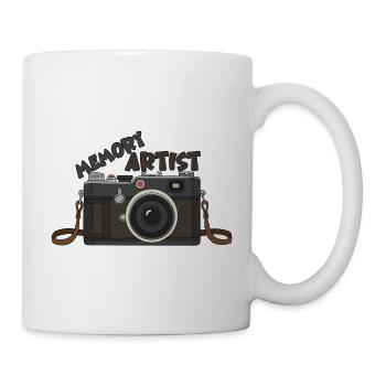 Photographie : L’artiste de la mémoire - Mug blanc - blanc - Droite