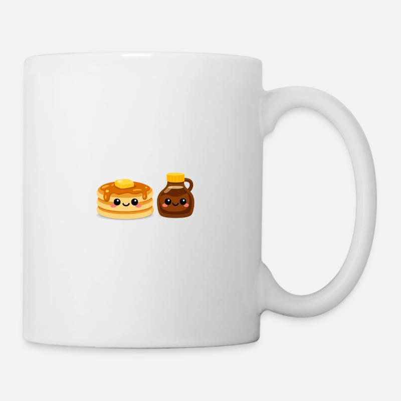 Pancake and Syrup Friends - Mug - white
