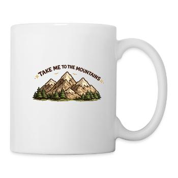 Emmène-moi dans les montagnes - Mug blanc - blanc - Droite