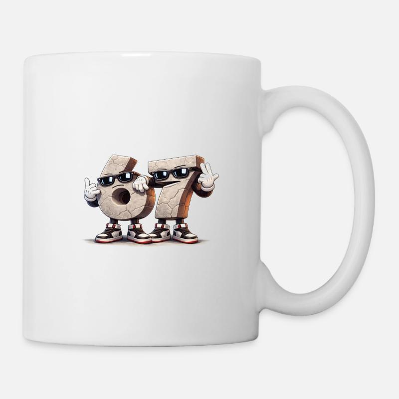 67 SIXSEVEN - Tasse - Weiß