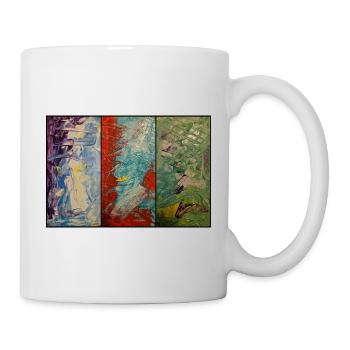 Triptych Color Flow - Mug - white - Right