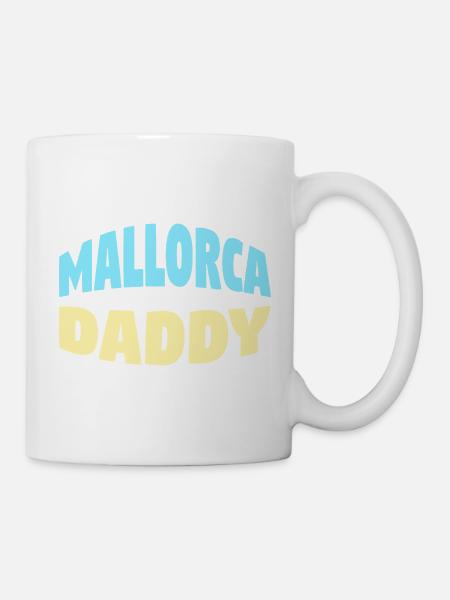 Mallorca Daddy - Tasse - Weiß