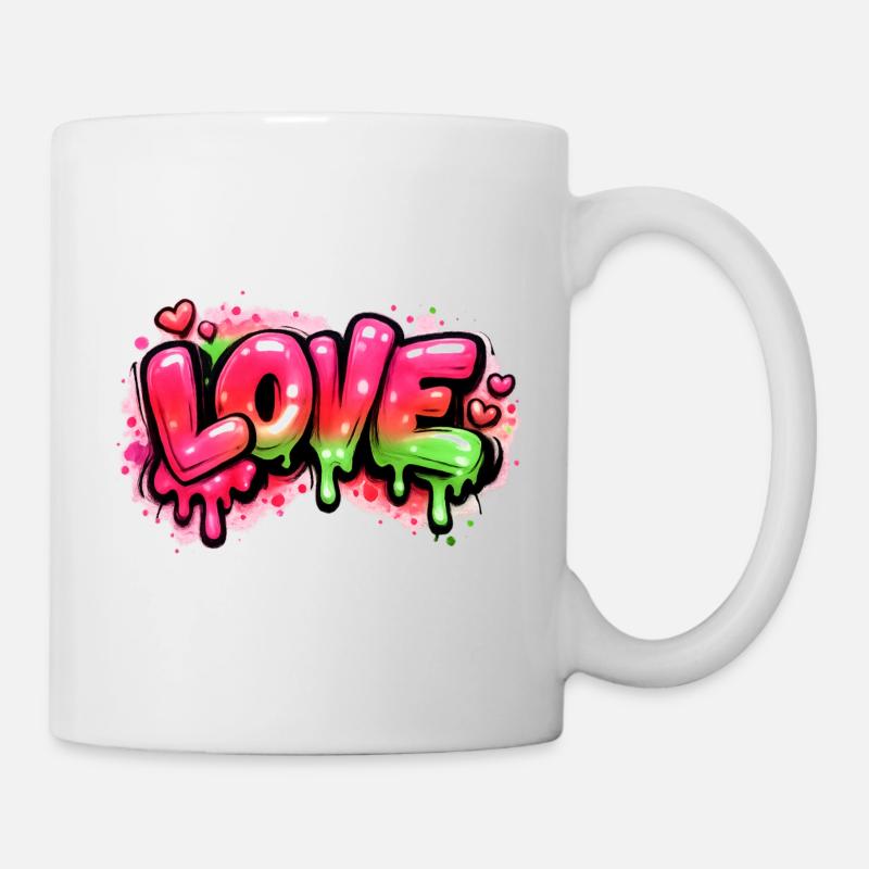 Amour - Mug blanc - blanc