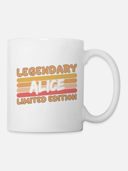Alice - Tasse - Weiß