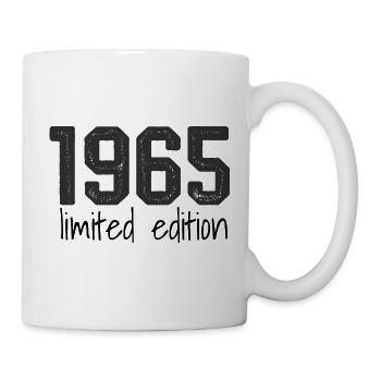 1965 Limited Edition Retro Geburtstag Jahrgang Des - Tasse - Weiß - Rechts
