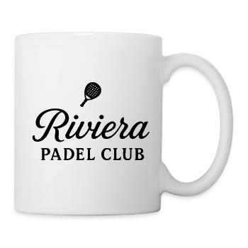 Riviera Padel Club Logo - Mug - white - Right
