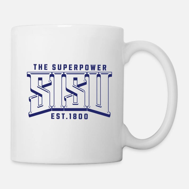 Content Superpower Logo Printing - Mug - white