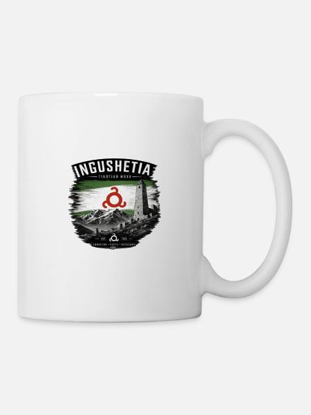 INGUSHETIA - Land of Towers - Tasse - Weiß