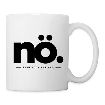 NÖ - Kein Bock auf AfD - Tasse - Weiß - Rechts