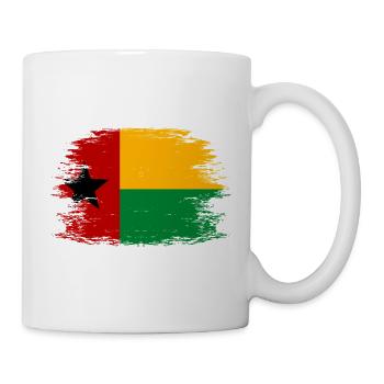 Guinea_Bissau_Flagge_used - Mug - white - Right