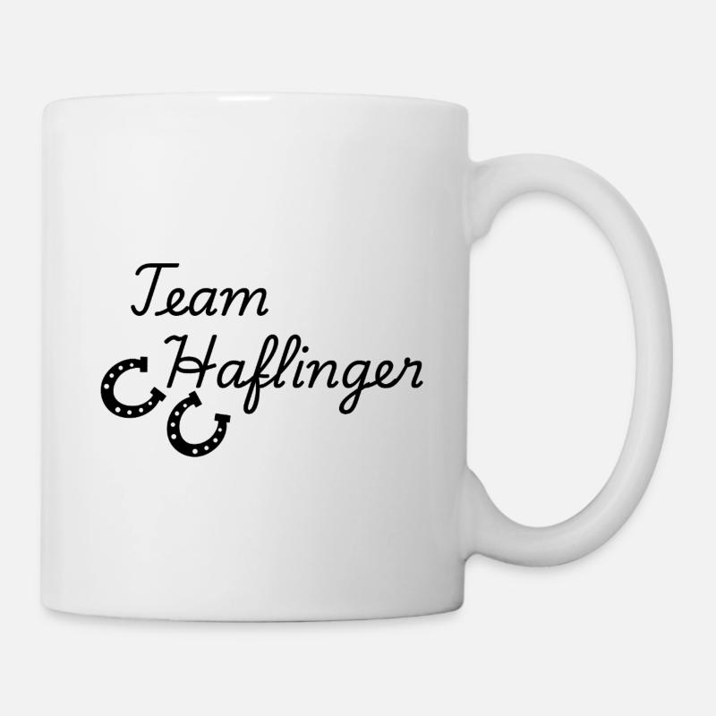 Team Haflinger - Tasse - Weiß