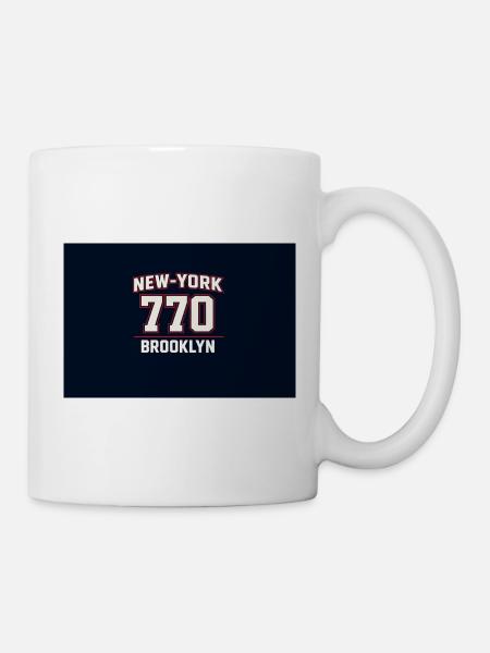 NY 770 Brooklyn - Mug blanc - blanc