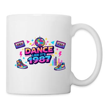 Des danses comme 1987 - Mug blanc - blanc - Droite