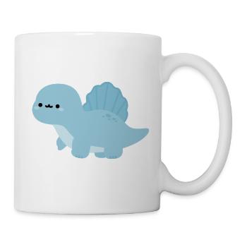 Spinosaurus Nelly - Tasse - Weiß - Rechts