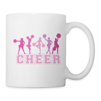 Cheer Squad Cheerleader Sport Girls - Mug - white - Right