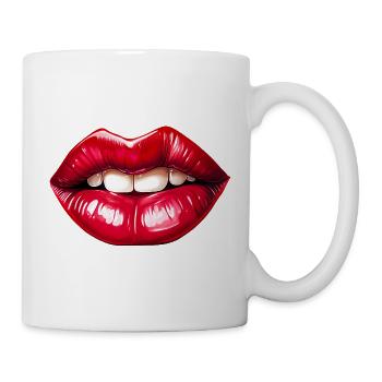 Lipps, Design #1 - Mug - white - Right