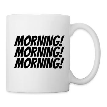 MORNING! - Mug - white - Right