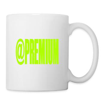 Premium @Symbool Neon Bold - Mug - white - Right
