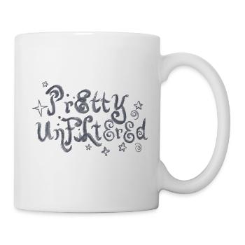 Ziemlich ungefiltert - Tasse - Weiß - Rechts