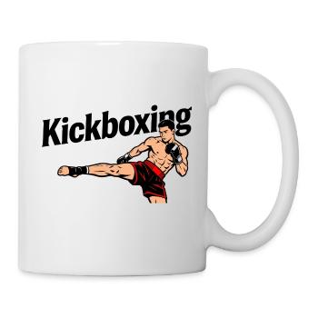 Kickboxing - Mug blanc - blanc - Droite