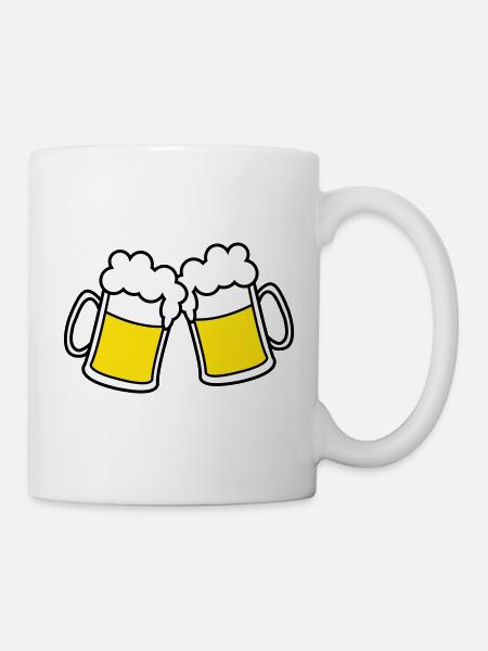 bier_2 - Tasse - Weiß