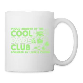 Club des papas cool - Cadeau de fête des pères papa papa - Mug blanc - blanc - Droite