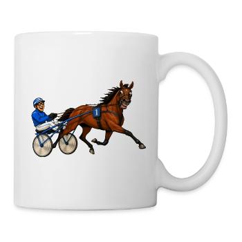 Laughing Trotter - Mug - white - Right