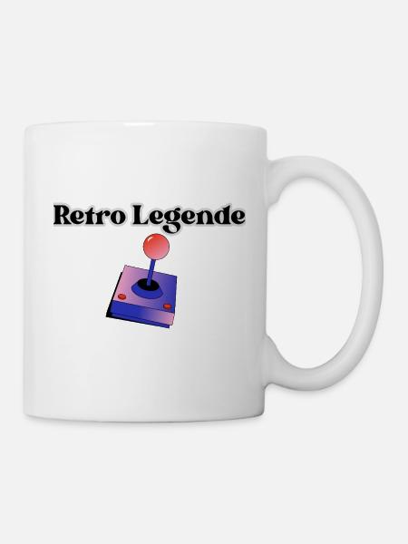 Retro Legende - Tasse - Weiß