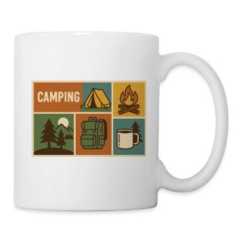 Campfire Nights Patchwork - Mug - white - Right