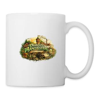 Deutsches Manchester Lausitz - Tasse - Weiß - Rechts
