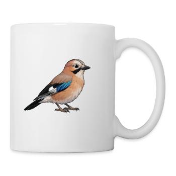 Jay Bird - Mug blanc - blanc - Droite