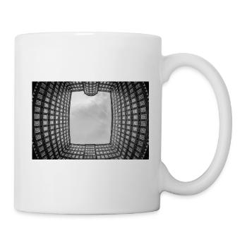 Sprinkenhof Schwarz-Weiß - Tasse - Weiß - Rechts
