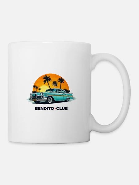 Sunset Cruiser - Tasse - Weiß