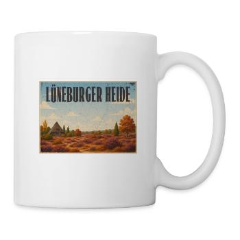 Lüneburger Heide - Tasse - Weiß - Rechts