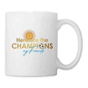 argentina_champions - Mug blanc - blanc - Droite