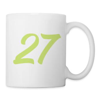 27- - Mug blanc - blanc - Droite