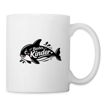 Bester Kinder Stil Hai - Tasse - Weiß - Rechts