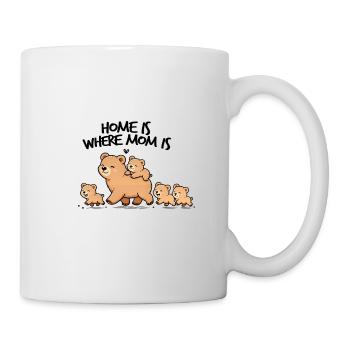 Home Is Where Mom Is – Bear Family - Mug - white - Right