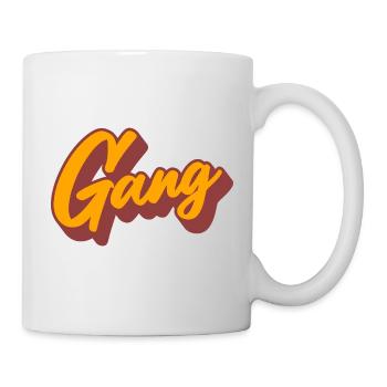 engrenage - Mug blanc - blanc - Droite