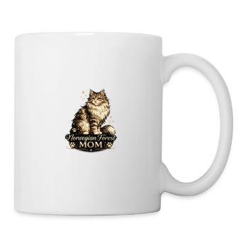 Norwegian Forest MOM - Mug - white - Right