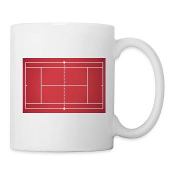 Montrez vos couleurs - Tennis - Mug blanc - blanc - Droite
