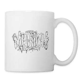 Munich Graffiti Hip_Hop - Mug - white - Right