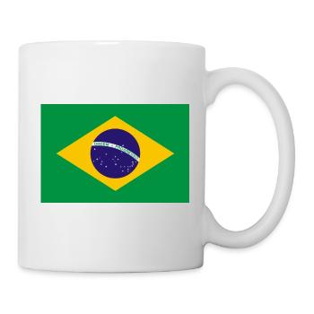 Show off your colors - Brazil - Mug - white - Right
