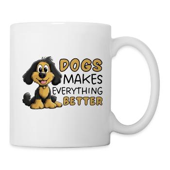 Cocker Spaniel Dogs Make Everything Better - Mug - white - Right