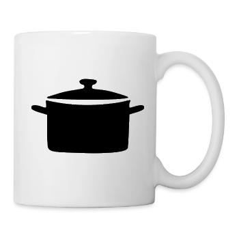 Chaudron Chaudron Cadeau Cuisinier Cuisinier Cuisinier - Mug blanc - blanc - Droite