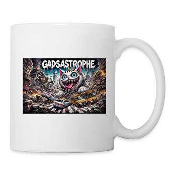 Gadsastrophe Quer - Tasse - Weiß - Rechts