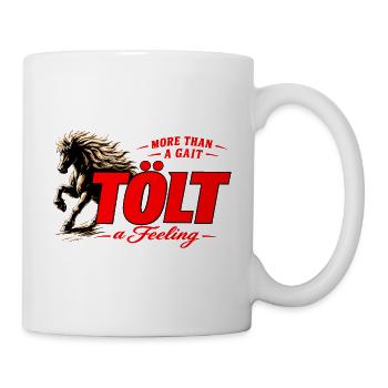 More Than a Gait - Tölt - Tasse - Weiß - Rechts